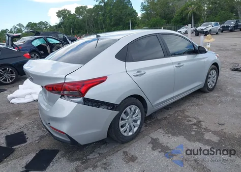 2022 Hyundai Accent Se z USA, uszkodzony, nr VIN 3KPC24A69NE184810